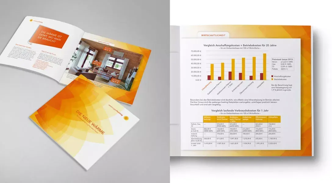 kwswerbung seeberger heating logo design gestaltung ci